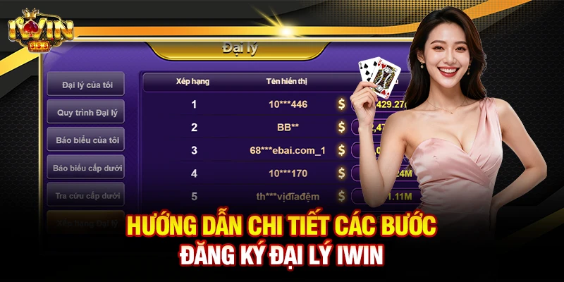 Hướng dẫn chi tiết các bước đăng ký đại lý iwin